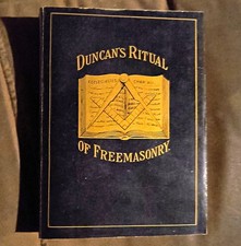 Duncan's Ritual of Freemasonry David McKay 1976 Vintage Masonic Book Monitor vtg picture
