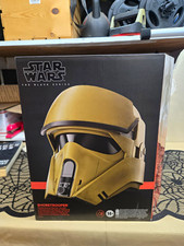 Hasbro Star Wars Black Series Shoretrooper Premium Electronic Helmet Andor picture