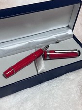 New Unused Sailor Fountain Pen Nagasawa Original Memo Red MF picture