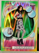 2026 Topps Chrome Disney ALEX RUSSO #7 YELLOW GREEN RAY WAVE /225 SELENA GOMEZ picture