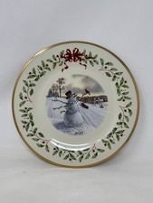 Lenox Holiday Annual holiday Christmas plates Limited Edition 2011 a504-k MINT picture