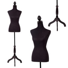 Female Mannequin Torso Manikin Adjustable Tripod Model Display Stand, 67 Inch picture