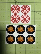 1980 Williams “Firepower” Pinball Machine Vinyl Drop Target Stickers/Decals picture