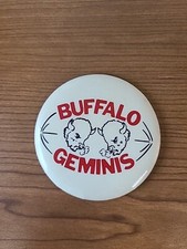 Vintage Buffalo/ Twin Cities Geminis 70's 80's Semi-Pro Football  Button-As Is picture