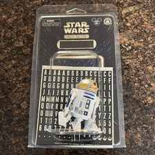 Disney Parks Star Wars Droid Factory R2D2 Custom Figure With Yellow Dome NOS picture