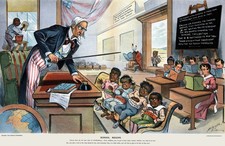 Puck Magazine 1899 Vintage Philippine Annexation Cartoon Photo Reprint Wall Art picture