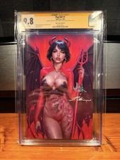 Pop Kill #1 CGC SS 9.8 Tony Trophy Tattoo Remark Will Jack Signed KRS Remarqued picture