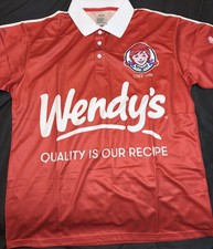 🍔RARE - Wendy's Soccer Jersey - Rewards Drop only 1K made - Size L CONTEST WIN picture