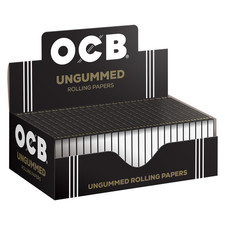 OCB Ungummed Rolling Papers (Full Box of 24 Booklets) picture