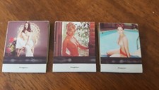 DICK'S LAST RESORT GIRLIE MATCHBOOKS (3) *NEW* picture