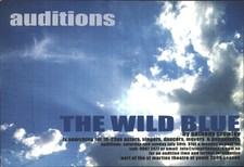 Postcard Avant Card The Wild Blue St Martins Theatre. Vintage 2005 Australia picture