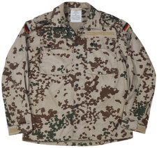 XLarge Long (Gr.14) German Bundeswehr Tropentarn Camo Military Jacket Desert picture