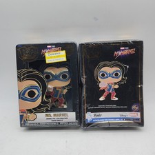 2X Funko Pop Pin Ms. Marvel SE....                                     308 picture