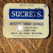 Vintage Secrets Tin 45cents Quinton Company 1960’s USA picture