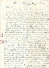 PA Man Describes 1844 Boat Trip And Criticizes Henry Clay's Presidential Run picture