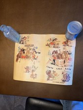 Rare 1940’s Vintage South Seas Club Anchorage Alaska Tiki Menu Cover picture