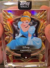 2026 Topps Vault Disney Cinderella Encased Diamond Red #/5 picture