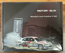 Motorhelix 1/64 Mitsubishi Lancer Evo IV GSR Rally Diorama Set picture