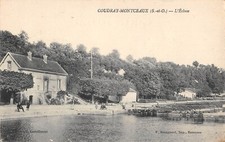Old postcard 91 COUDRAY MONTCEAUX / L'ECLUSE / rare photo picture
