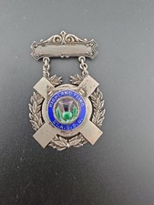 1915 Sterling Silver Scottish Highland Fling Competition Medal – Bastian Bros. picture