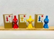 Pikmin Vase Red & Blue & Yellow PIKMIN / Nintendo Official with Store Bag  Japan picture