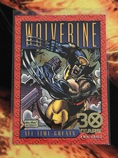 SkyBox 1993 Marvel X-Men Series 2 All-Time Greats Insert Wolverine G-9 picture