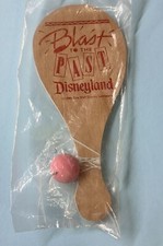Original 1988 Disneyland BLAST TO THE PAST Paddle Ball Giveaway - Unopened picture