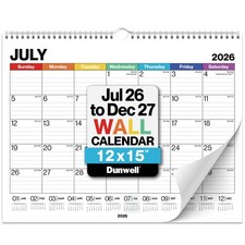 20262027 Wall Calendar 15x12, 18Month Hanging Planner picture
