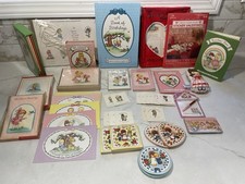 Large Vtg Joan Walsh Anglund Lot Unused Stationery Diary Book Set Cards And More picture