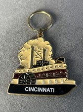 Vintage Keychain Cincinnati Ohio Boat picture