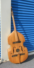 UNIQUE Double Bass Instrument Acme Music Advertising Trade Sign Store Display picture