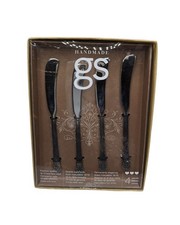 Avalon by Towle Handmade gs 4 Pc Butter Spreader Knife18/10 Stainless steel NEW picture