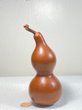 ANTIQUE/VINTAGE CHINESE OLD NATURAL GOURD CALABASH SCHOLAR OBJECT NOT WOOD picture