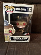 Funko Pop Games Call of Duty Monkey Bomb #147 GameStop Exclusive Vinyl picture