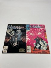 KRULL  #1 & 2 Set / Lot Of 2 Comic Books Vintage Marvel 1983 Fast Shipping picture