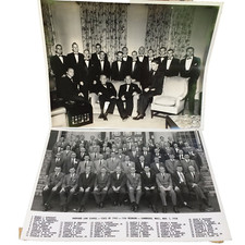 1958 Photo Harvard University Class 1943 15th Year Reunion Famous Alumni 10x13.5 picture