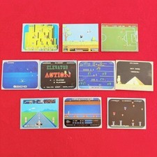 1985 Amada Famicom Menko Card Lot of 10 Elevator Action Duck Hunt Nintendo Japan picture