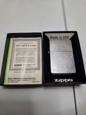 Zippo Lighter #207 Regular Street Chrome New In Box 2019 picture