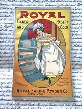 1902  Royal Baking Powder Company  Baker and Pastry Cookbook  44 Pages picture