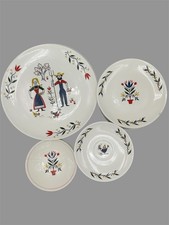 RARE 1951 Vtg Rhythm American Provincial Homer Laughlin Dinner Set GREAT DEAL picture