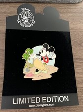 DISNEY SHOPPING MINNIE HULA VINTAGE HAWAIIAN HOLIDAY PIN RARE 2010 LE250 picture