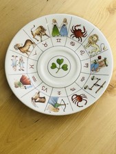 Vintage Royal Kendal Fine China Zodiac Signs Replacement Saucer Plate England picture
