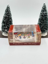 LEMAX Enchanted Forest Ski Duckling #63198 1996 Christmas Village picture