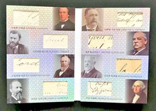 2025 Eternal History Booklet Presidents Relics Washington Grant Garfield 27/50 picture