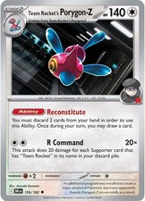 Team Rocket's Porygon-Z Reverse Holofoil [DRI - 155/182] picture