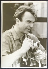 1993 Sam Neill Family Pictures ABC AP Hollywood 8x11 Press Photograph picture