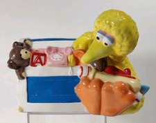 Sesame Street Applause Big Bird Ceramic Toy Box Coin Bank 661860 picture