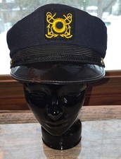 Navy Master Chief The Yachtsman Hat Dorfman Pacific Co. 1960s Made Oakland, Cali picture