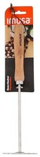IMUSA Chrome Plated Potato Masher Wood Handle Small Holes picture