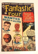 FAMTASTIC FOUR #7 KIRBY CLASSIC 1962 6.0 NICE EARLY COMIC picture